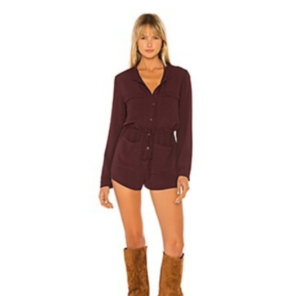 Long sleeve romper